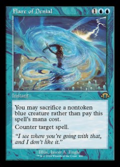 Flare of Denial Modern Horizons 3 Retro Frame